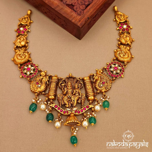 Lakshmi Narasimhan Exquisite Neckpiece (Gn10198)