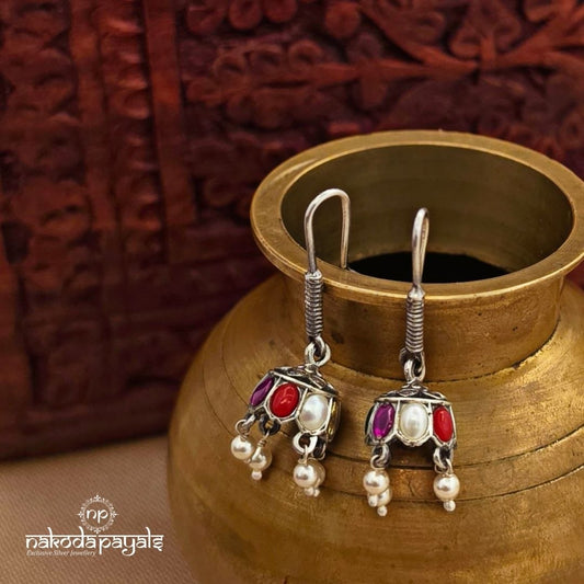 Navaratna Hangings Jhumka (J1608)