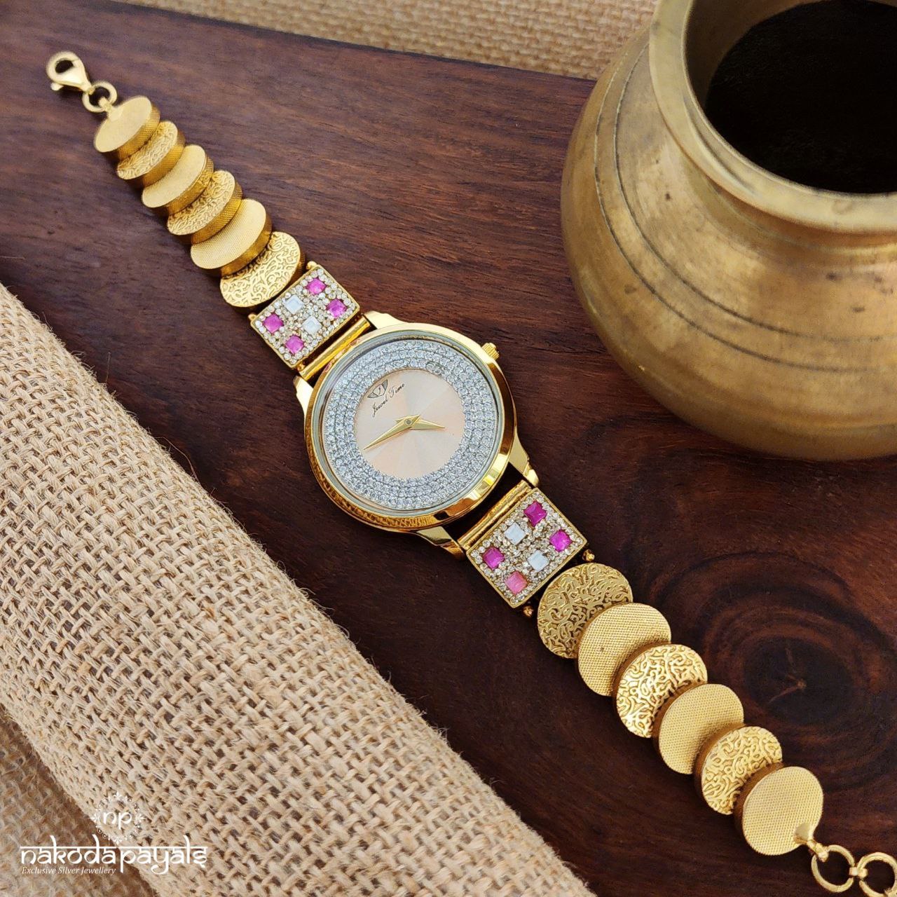 Sparkling CZ Watch (W0233)