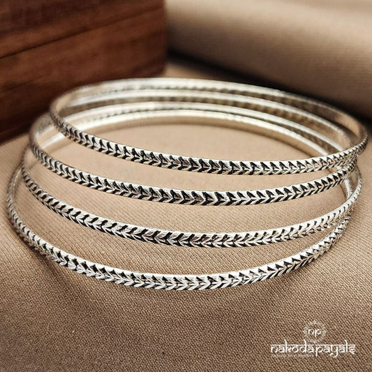 Amazing Leafy Bangle Set (K6152-54)