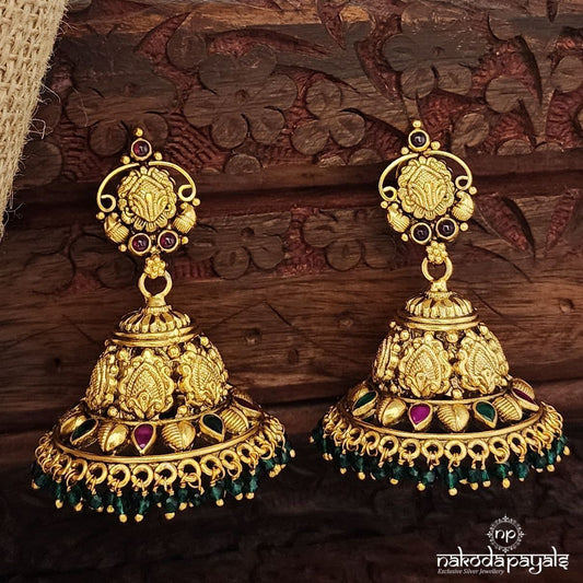 Hearty Kemp Jhumka (Ge10029)