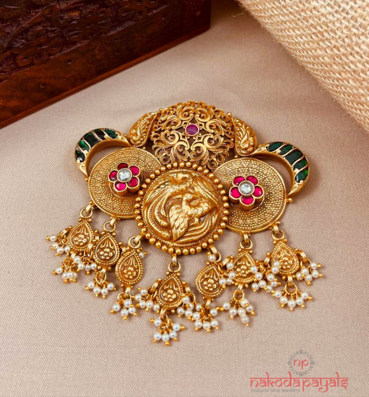 Peacock Kundan Pendant (Gp2008)