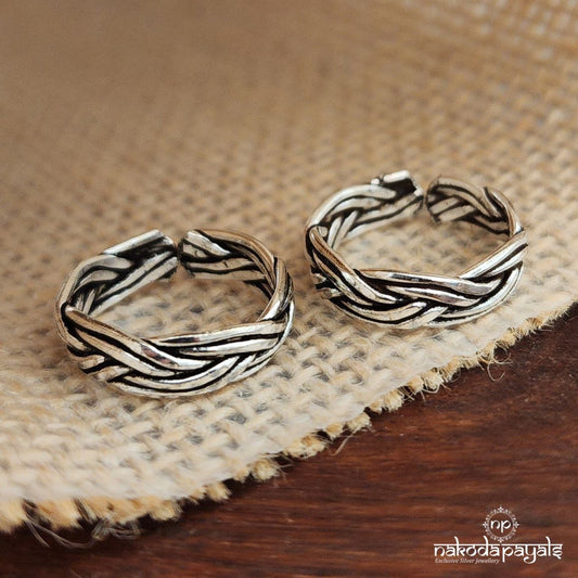 Elegant Braided Toebands (T4581)