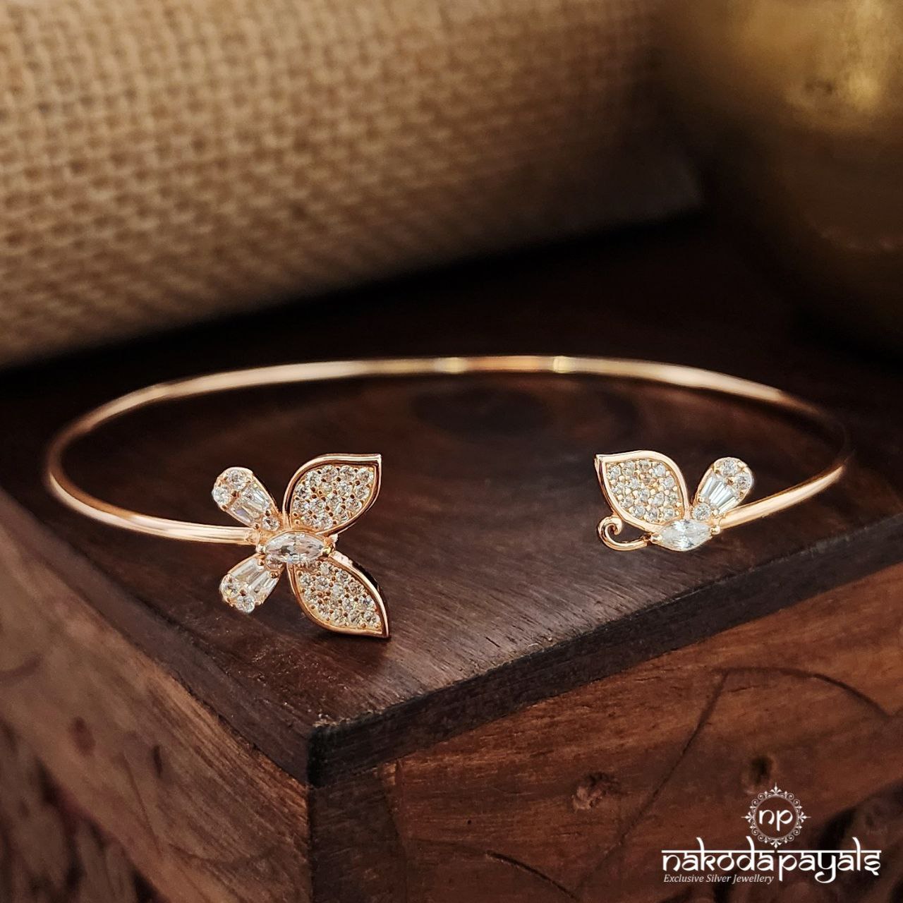 Rose Gold Openable Kada (K5077)