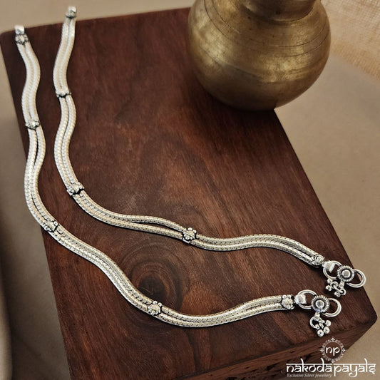 Unique Snake Chain Anklets (A6087)