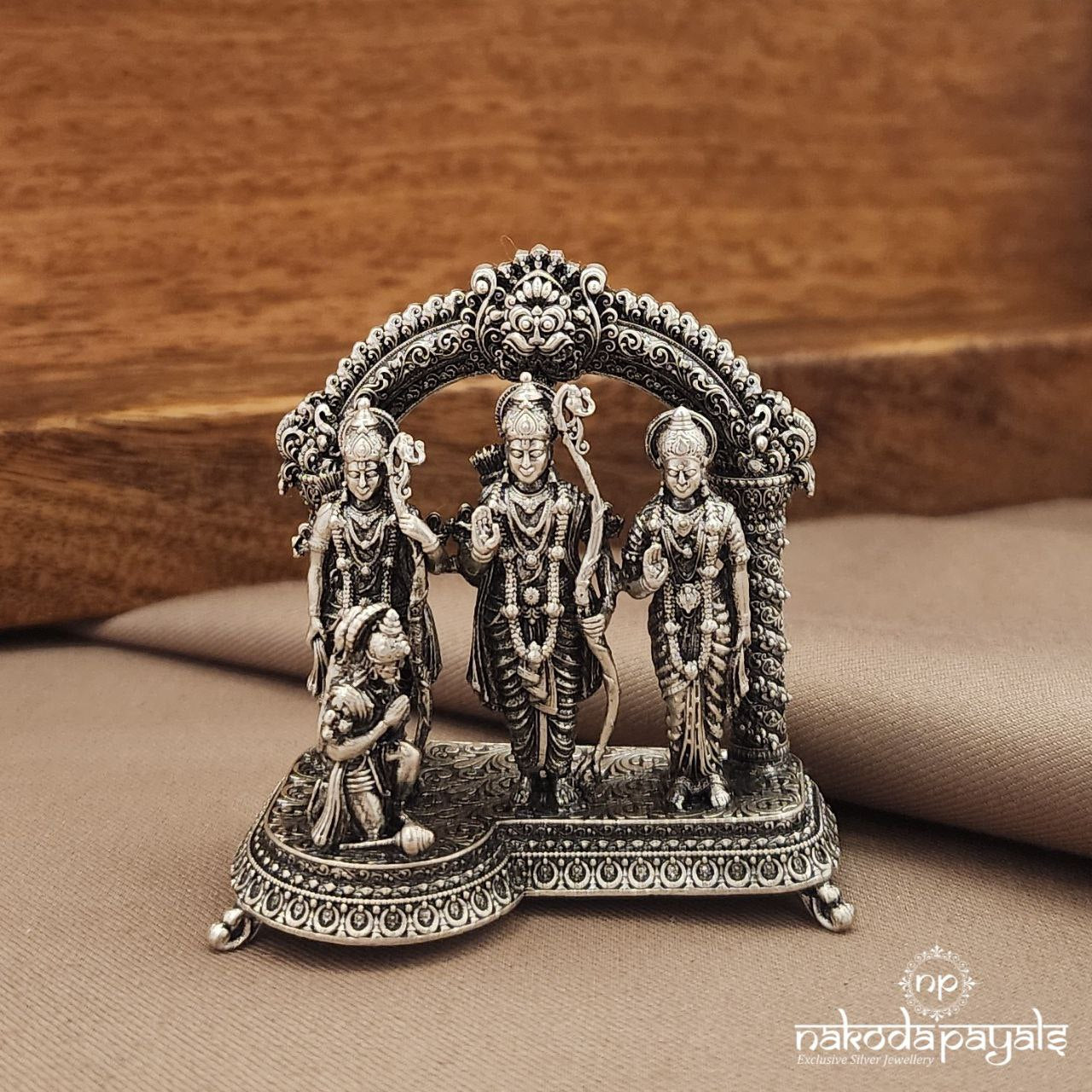 Oxidised Ram Parivar Idol (Aa2017-20)
