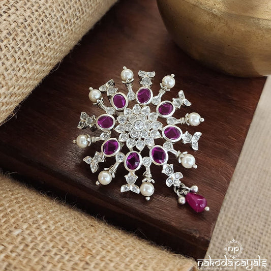 Shinney Pink Drop Pendant (P2331)