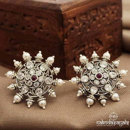 Coruscating Pearled Studs (S3813)