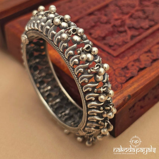 Exquisite Oxidised Ghungroo Kada (K6299)
