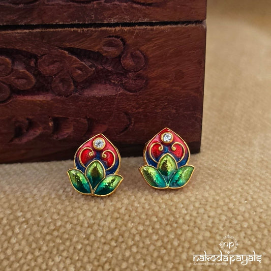 Cutsy Leafy Studs (Ge11164)
