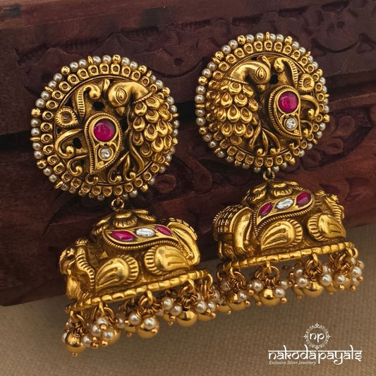 Peacock Exclusive Jhumka (Ge11102)