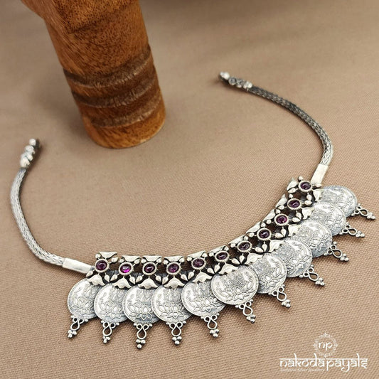 Red Dot Lakshmi Kasu Neckpiece (N11118)
