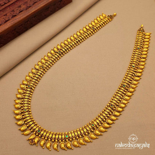 Mango Drop Traditional Neckpiece (Gn10222)