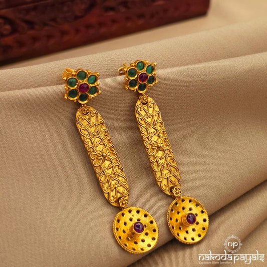 Exquisite Kemp Floral Earrings (Ge10797)