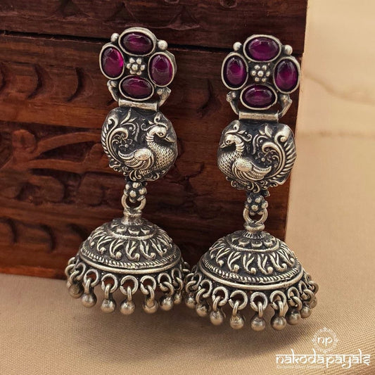 Exquisite Peacock Jhumka (J1683)