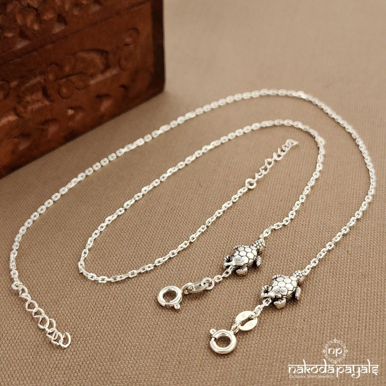 Tortoise Drop Anklets (A6711)