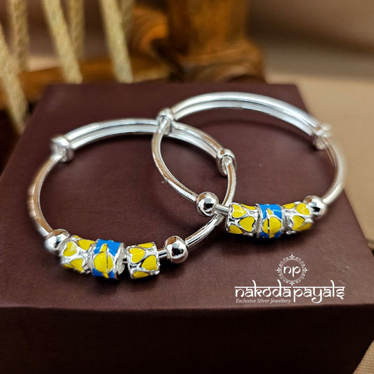 Sweetheart Yellow Kada Pair (Ka9449)