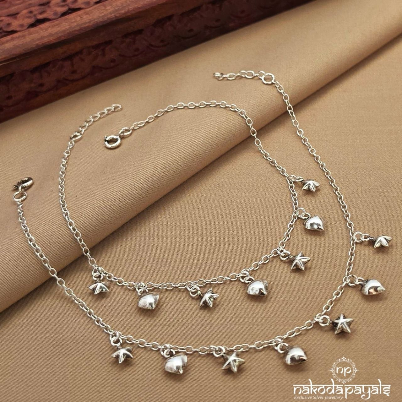 Stars Drop  Anklet (A6841)
