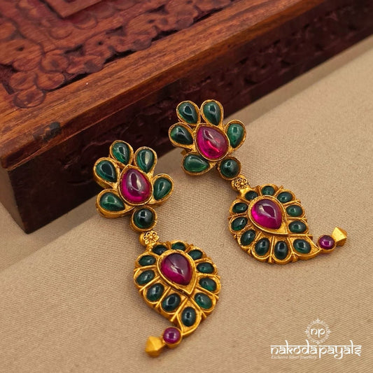 Greenish Mango Earrings (Ge10781)