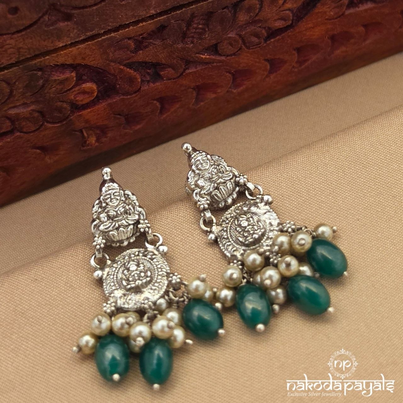 Green Drop Studs (S4245)