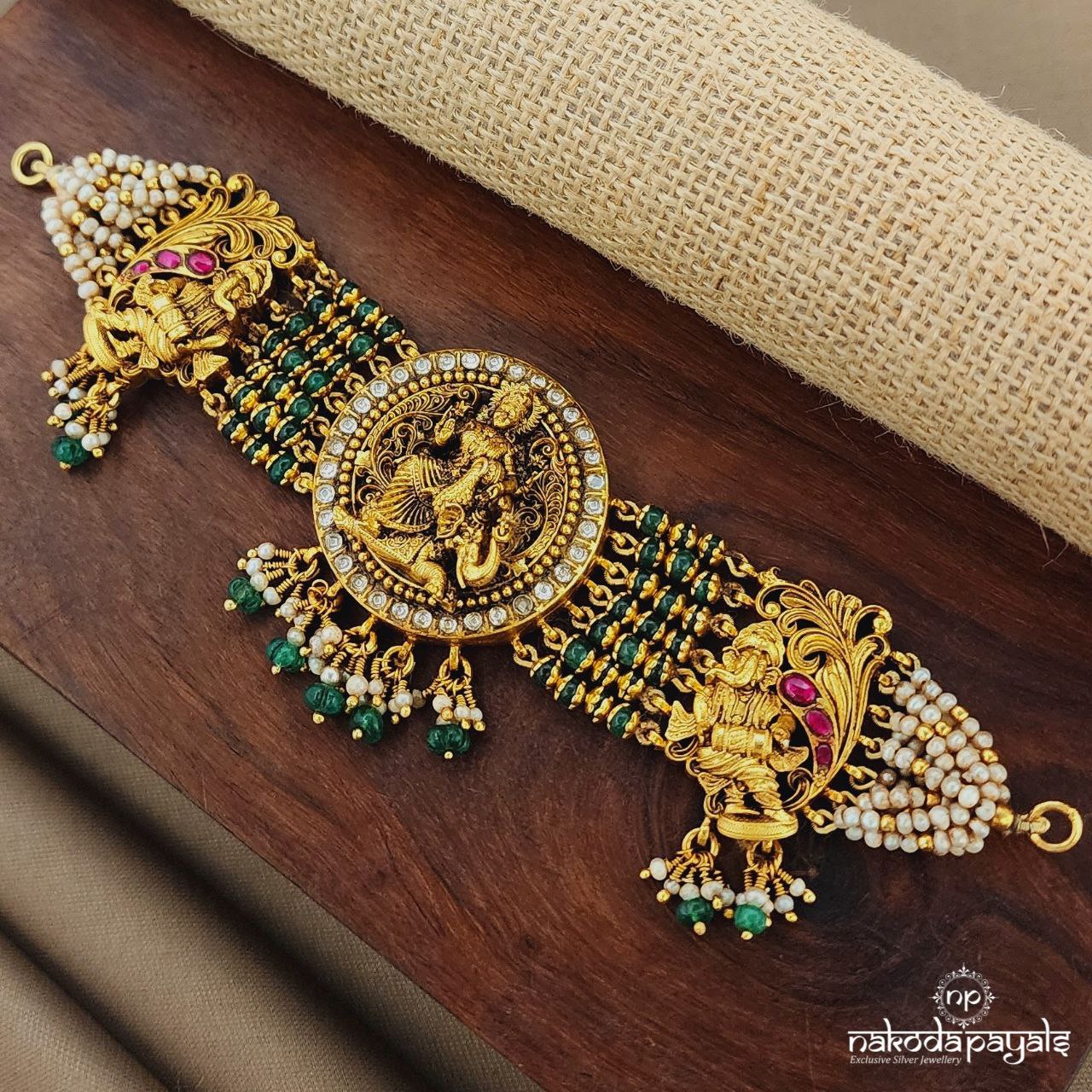 Maha Lakshmi Kundan Choker (Gn9588)