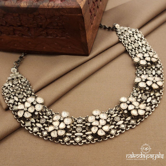 Tribal Moissanite Neckpiece  (N11339)