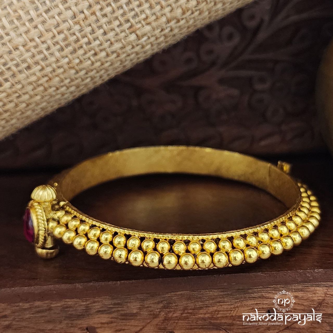 Pink Oval Openable screw Kada (2.6) (Gk3174)