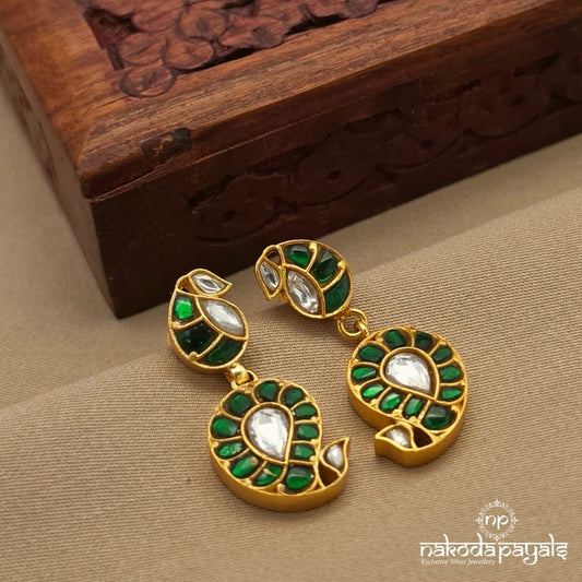 Green Drop Mango Studs (Ge10760)