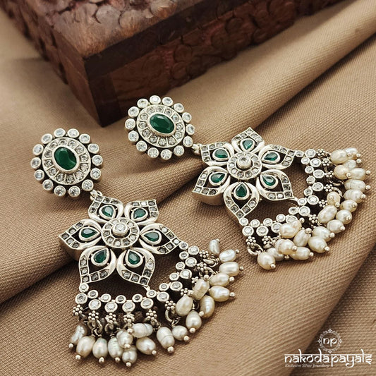 Emerald Green Earrings (C3834)