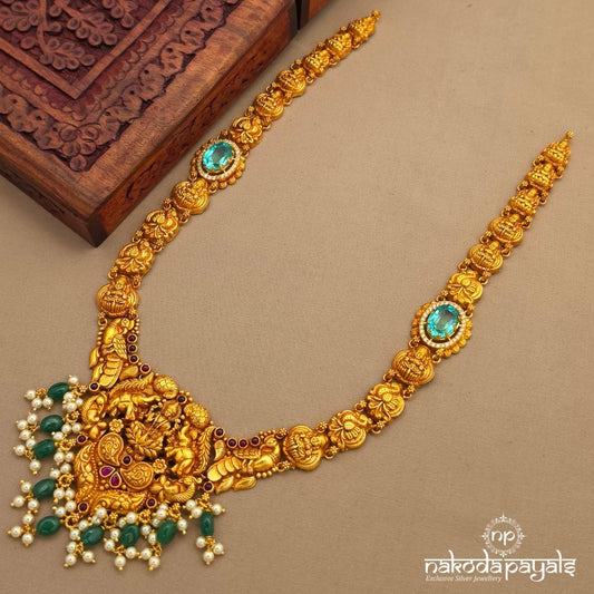 Traditional Gaja Lakshmi Neckpiece (Gn10621)