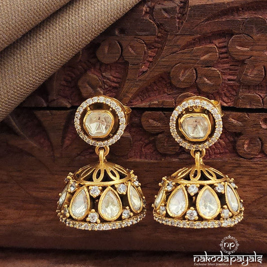 Mini Sparkling Jhumka (Ge10013)