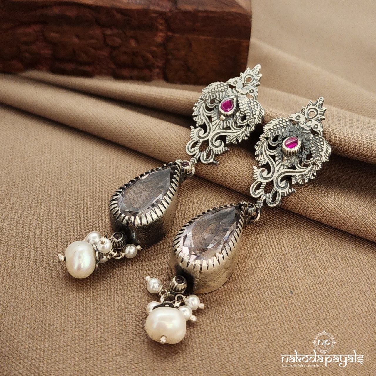 Traditional Pink Earrings (C3849)