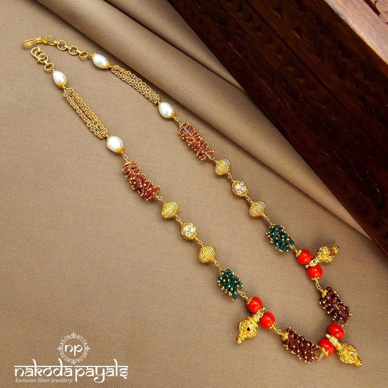 Multicolor Bead Neckchain (Gn9970)