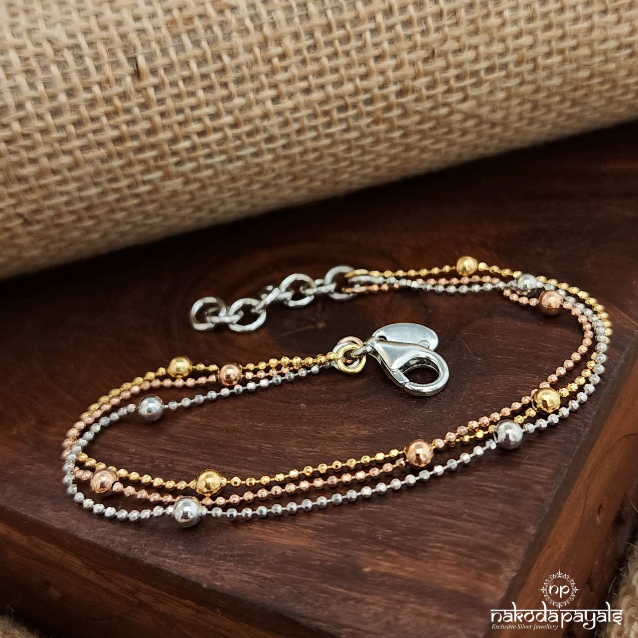 Ball Trio Color Bracelet (Br1685)