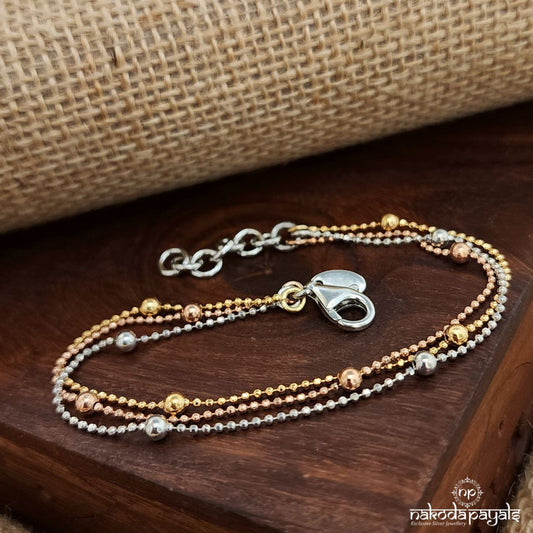 Ball Trio Color Bracelet (Br1685)