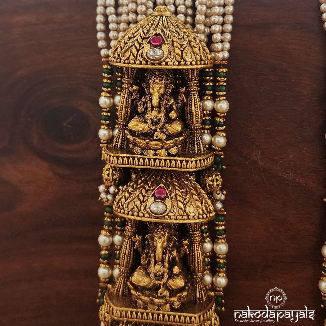 Goddess Neckpiece With Earrings (Gn9634)