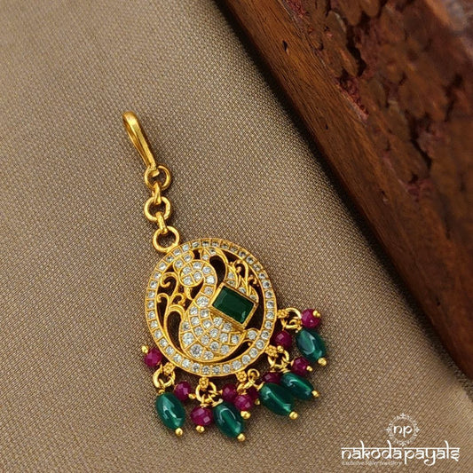 Green Drop Maang Tikka (Gm1112)