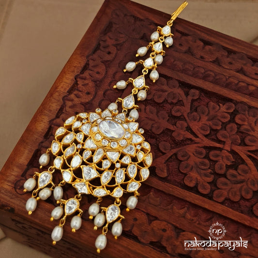 Elegant Moissanite Maang Tika (Gm1233)