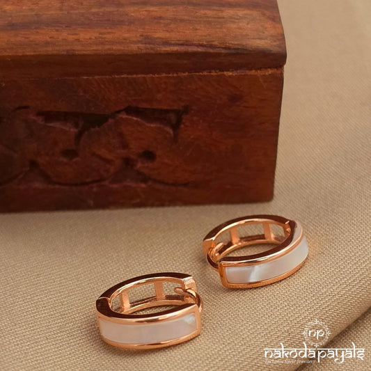 Classic Mope Rose gold Earrings (St3981)