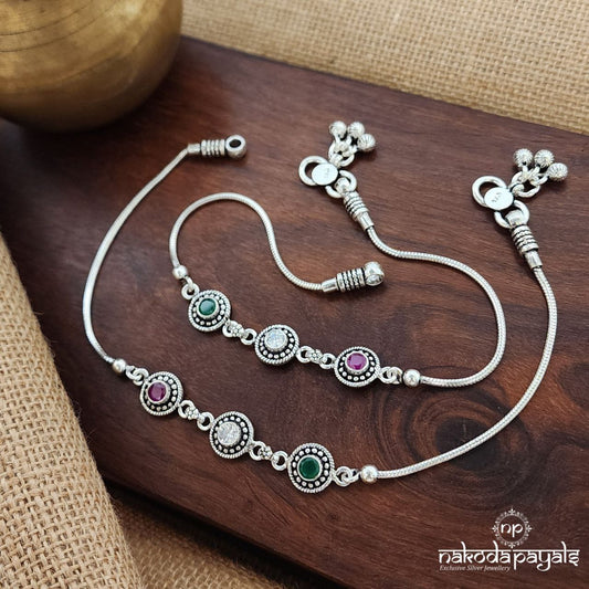 MultiColor Anklets (A6221)