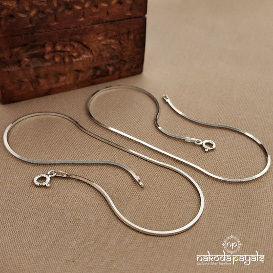 Plain Chain Anklets (A6715)