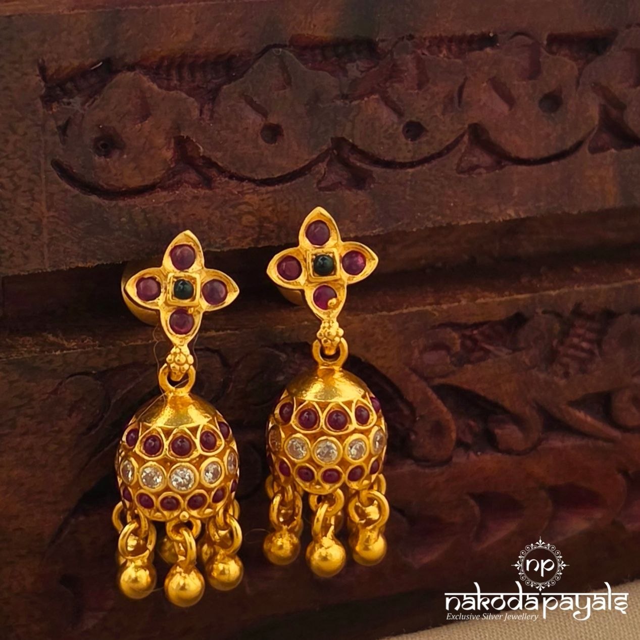 Kemp Cutsy Jhumka (Ge11241)