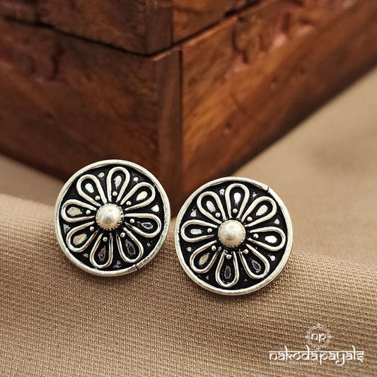 Floral Circular Studs (S3723)
