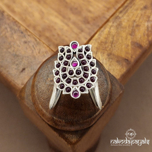 Lotus Pink Vanki Finger Ring (F2888)