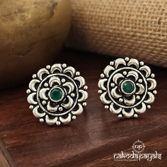 Circular Green Toerings (T4542)