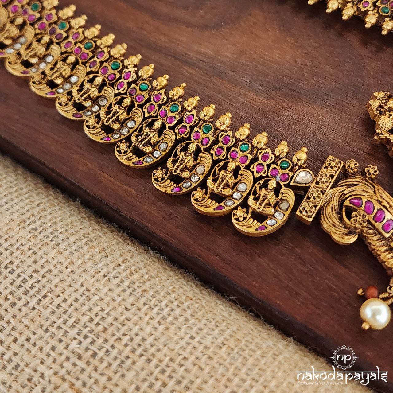 Mango Lakshmi Kundan Neckpiece (Gn8386)