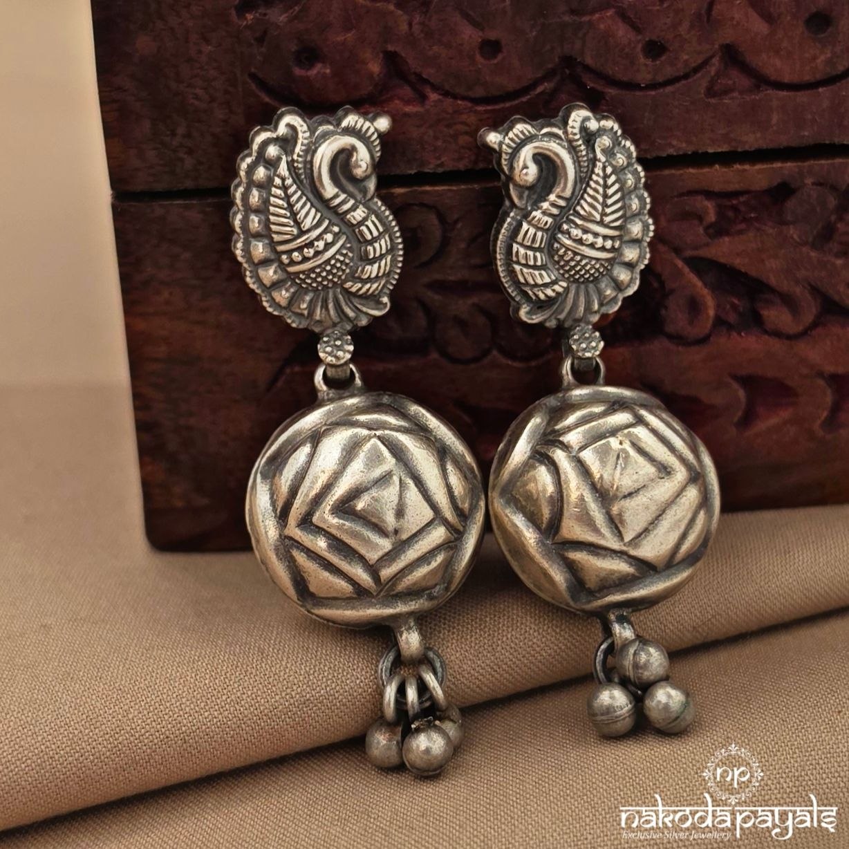 Exclusive Peacock Chandbali (C4206)