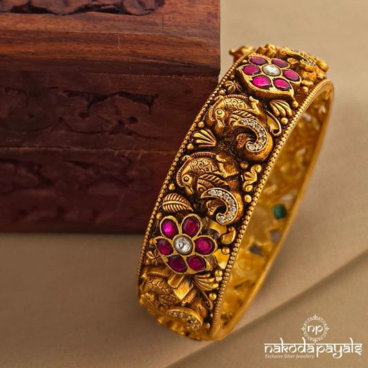 Kundan Traditional Screw Kada (Gk3318)