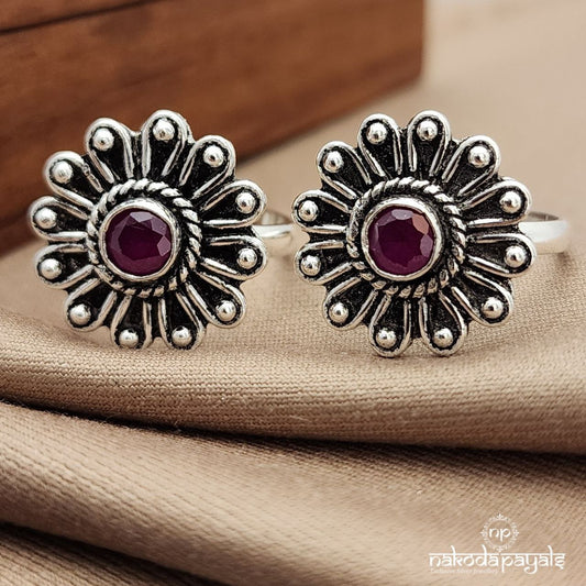 Big Pink Toerings (T4693)