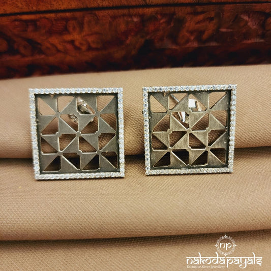Charming Squarish Studs (S9651)